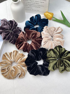 Velvet Hair Ties for Women High Elasticity Bun Hair Bands No Damage to Hair Korean Style Fresh out Fashion Hair Accessories