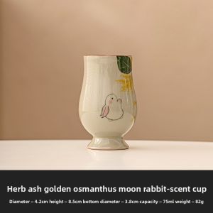 JISU | Ceramic Large Capacity Tea Sniffer Cup for Home