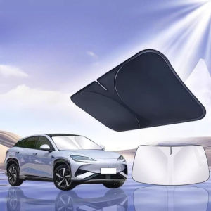 For BYD Sealion 7 EV 2024 2025 Car Windshield Sun Shade Blocks UV Reflector Window Visor Shield Cover Foldable Parasol 1 Piece