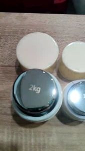 Quả cân chuẩn cấp chính xác M1 bằng thép mạ Crom 2Kg (1 quả)