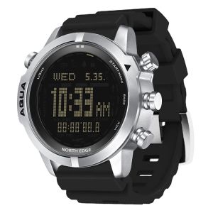 NORTH EDGE | NORTH EDGE New Mens Digital Watch Professional Dive Computer Watch Scuba Diving NDL (No Deco Time) Altimeter Barometer Compass