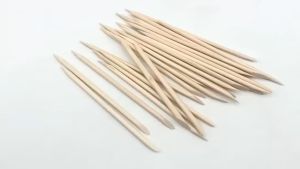 100pcs Stik Kayu Nail Art Pendorong Kutikula Wooden Stick Cuticle Pusher Nail Pusher Kayu Kuku Nail Art Kutikel