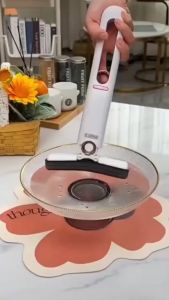 SS* Mini Mops Sponge Mops Easy to Store Hidden Powerful Absorbent Mop Ceramic Drill Floor Cleaning Suitable for Kitchen Bathroom Living Room Car New Portable Mini Squeeze Mop Home Kitchen Car Cleaning Mop Desk Cleaner Glass Sponge Cleaning Mop