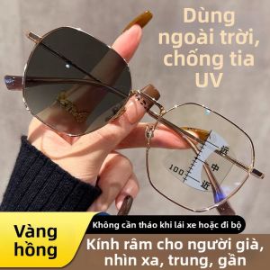 CANJING | Kính Đọc Sách Thông Minh Zoom Tiêu Cự Tiến Lên HD Chống Ánh Sáng Xanh Thay Đổi Màu