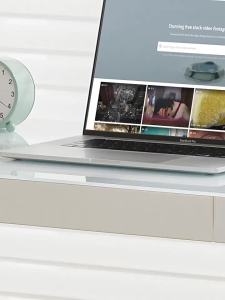 Flexispot | Motorized Height Adjustable Tempered Glass Smart Desk