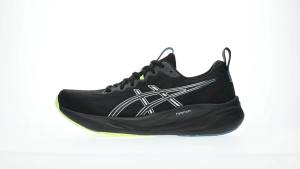 ASICS Women GEL-PULSE 16 Running Shoes in Black/Pure Silver