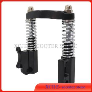 10 Inch Electric Scooter Bike Hydraulic Front Shock Absorber Suspension MTB Mountain Folding Spring Scooter Rebound Dampin