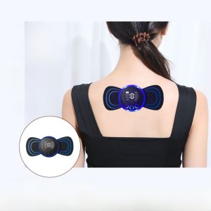 EMS Smart Cervical Spine Massage Pad Multi-Function Mini Portable Massage Pad Pieces For Home Pulse Meridian Massage