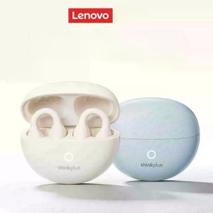 Lenovo | New Lenovo LP25 OWS Wireless Bluetooth 5.4 Clip Headphones Long Battery Life Gaming Headset HIFI Surround Sound Earbuds With Mic