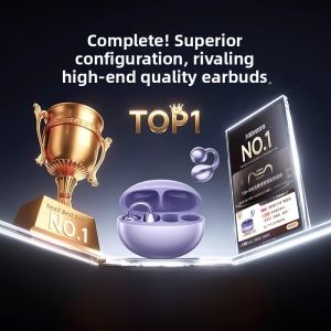 Government Subsidized 2025 New Wireless Bluetooth Earphones Noise Reduction Super Long Battery Life Universal Clip-On Earbuds