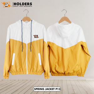 HOLDERS Jaket Vintage Casual Hoodie Tracktop Parasut |Jaket Zipper Olahraga Running Jogging