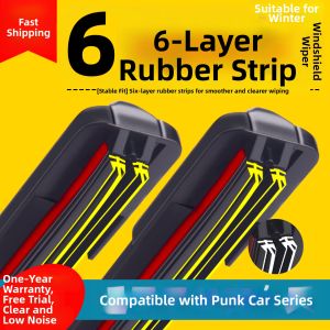 CHEJUSHI | OEM Suitable Electric Vehicle Wiper Blade for Punk Duo Duo / Mei Mei Non-bone Strip Scraper