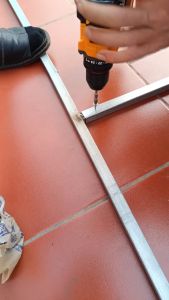 Máy khoan mini cầm tay bắn vít đầu sắt 10mm không chổi than có búa bảo hành 6 tháng