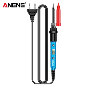 ANENG | SL105 60W Electric Soldering Iron Set Adjustable Temperature 110V Replaceable Soldering Iron Head Soldering Iron Pen Welding Kit