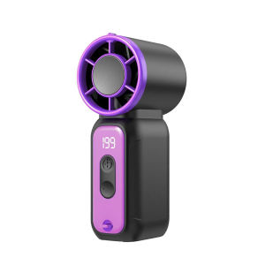 Portable Fan Mini Handheld Fan USB Rechargeable High Speed Air Cooler Pocket Fan for Camping Shopping Outdoor Mini Turbo Fan