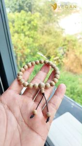 Vòng tay hồ lô VEGAN Trầm Hương Thuần Chay tốc kiến cao cấp 8mm
