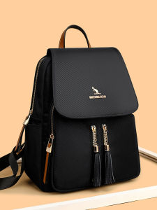 Versatile Casual Oxford Cloth Backpack Waterproof Travel Bag for Women Fashionable All-Match Outdoor Leisure Shoulder Bag