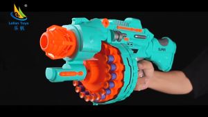 Blaze Storm Toy Gatling gun toy Soft Bullet Gun Toy Monster Machine Gun Electric Toy Gun Kids Boy Birthday Gift