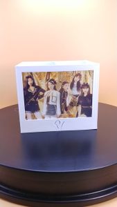 RED VELVET-inspired Desk Organizer with a slot for a 2R size picture - DO-001