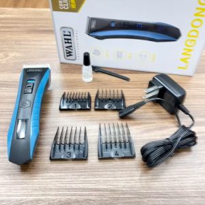 Wahl Tông Đơ Cắt Tóc Chính Hãng WAHL 2226 - Model Mới Nhất Lưỡi Thép Cao Cấp Màn Hình LCD Sạc Nhanh 25-3 Giờ Sử Dụng Liên Tục 260 Phút Bộ 4 Cữ Nhựa Kèm Theo