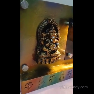 LED House Number Plate Polyresin – Ganesha / Madurai Veeran / Sanggili Karuppar Statue| LED I Tamil I India I God