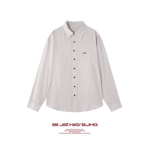 Áo Sơ Mi Cotton Linen Mỏng Dáng Rộng Phong Cách Mỹ Cho Nam