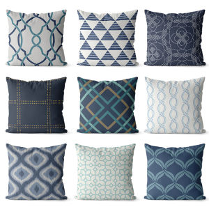 เบาะรองนั่งโซฟาหรูหราสไตล์นอร์ดิก สำหรับห้องนั่งเล่น ห้องนอน รถ สำนักงาน ป้องกันกระดูกสันหลัง ไม่รวมฟองน้ำ ผ้าคลุมเบาะรองนั่ง