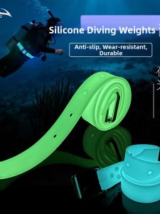 Adjustable Slip-Resistant Silicone Night Glow Weight Belt