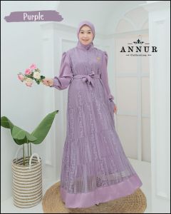 ELMIRA DRESS ORY BY AN NUR COLLECTION/GAMIS ELMIRA ORY AN NUR/GAMIS WANITA MEWAH BY AN NUR