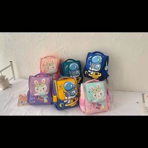 Tas Ransel Sekolah Anak Laki\" Perempuan Gambar ASTRONOT RABBIT CB29