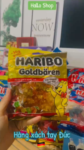@HalloShopHàngxáchtayĐức – Kẹo Dẻo Haribo Goldbären 175g