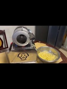 Multifunctional Household Commercial Electric Slicing And Shredding Machine Stainless Steel Fully Automatic Potato Vegetable And Fruit Slicing Machine