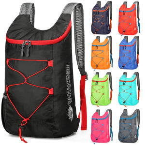10L Foldable Portable Backpack Splashproof Folding Travel Daypack Bag Ultralight Camping Hiking Backpack for Male Female