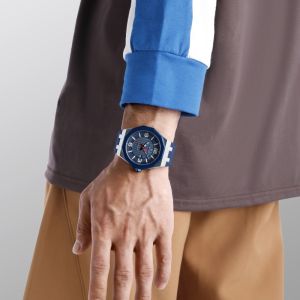 NAVIFORCE 8079 Fashion Men Quartz Watch Sports Luminous Calendar Waterproof Silicone Strap Casual Watches for Man reloj hombre