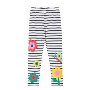 PPTOWN | Breathable Elastic Striped Print Pants