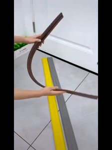Door bottom sealing gap insert sound insulation windproof self-adhesive 96cm door seam sealing strip PVC washable
