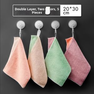 Water Absorbent Non-Lint Glass Cleaning Cloth