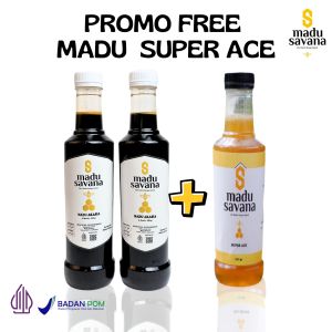 Madu Savana - Promo 2 Madu Akasia Free Madu Nectar Rambutan