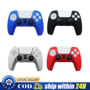 PS5 Silicone Protective Skin Cover Shell for Playstation 5 PS5 Controller Game Anti-Slip Rubber Case Accessories