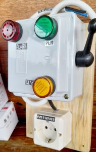 Tuas Genset safety alarm 30A with indikator