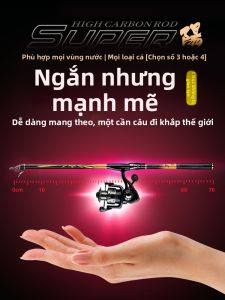 SHUANG BAO | Cần Đánh Mồi Nhẹ Đặc Chủng Dành Cho Jigging Mắt Câu Lớn