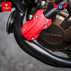 RC1988⚡พร้อมส่ง 💯 ประกับกันรอยแคชบาร์ กันล้มแคชบาร์ แคชบาร์กันกระแทก​ มอเตอร์ไซด์ เข้ากันได้กับขนาดต่างๆ แข็งแรงและทนต่อการสึกหรอ MOTOWOLF