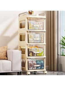 YYBAIO | Foldable Transparent Easy Assembly Double Door Storage Cabinet