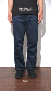 Vearst Work Pants Sable 540 Cut Navy - Chino Slim Straight