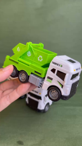 Đồ Chơi Xe Bộ Mô Hình Xe Chở Rác Bằng Nhựa ABSĐồ Chơi Cho Bé Trang Trí Quà Tặng Sinh Nhật XTT18.
