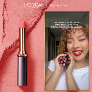 NEW LOreal Paris Color Riche Intense Volume 16HR Lipstick - Matte Hydrating Long Lasting