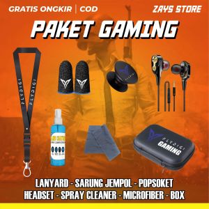 Paket sarung jempol gaming lengkap 7item berkualitas cocok untuk melengkapi kebutuhan bermain game