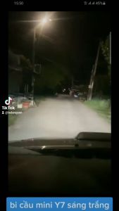 LED Bi Cầu Mini Led Y7 lắp oto - xe máy CS 45W/bóng Chân H4 Siêu Sáng siêu bền