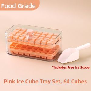 One-Click Press Easy-Release Ice Tray