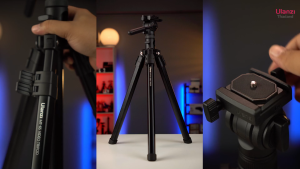 Ulanzi MT65 Photography Tripod DSLR Mirrorless Camera Tripod ขาตั้งกล้อง DSLR Mirrorless พร้อมรีโมทบลูทูธ ถ่าย Overhead Shot